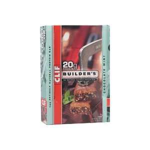  Clifbar Builders Protein Bar   12 Pack Chocolate Mint, One 
