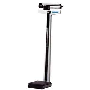  Mechanical beam scale w/ height rod   lb Health 