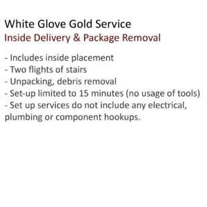   White Glove Gold Service Upgrade   Inside Delivery WG GLD IDPR Home