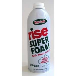  Rise Super Shave Foam Rich Moist Lather, Regular   13 Oz 