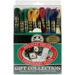   Floss Pack   Holiday Décor   30 Skeins Arts, Crafts & Sewing