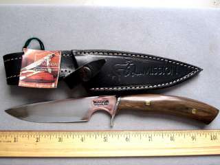 Mission   Argentina Custom Roast Carver Knife with leather sheath 
