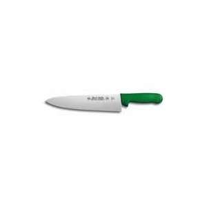   Sani Safe Cooks Knife Green Handle 10in S14510G