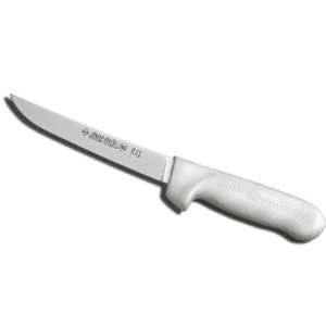  6 Stiff Boning Knife  White Sani Safe Handle   Dexter 