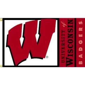  Wisconsin Badgers 3 x 5 College Flag Case Pack 6 
