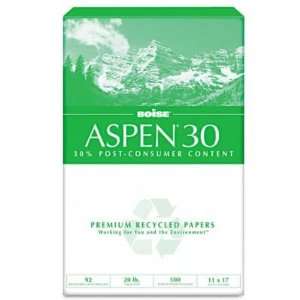  Boise Aspen Copy/Laser Paper, 92 Brightness, 20lb, 11 x 17 