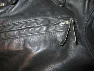 Classic Harley Davidson Black Shovelhead Leather Jacket Size XXXLH/D 