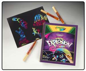  Crayola Color Explosion Twin Pack Black: Toys & Games