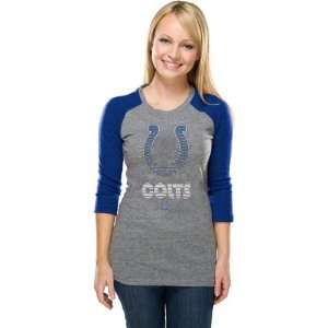   Colts Womens Sport Princess 3/4 Sleeve T Shirt