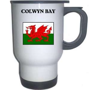  Wales   COLWYN BAY White Stainless Steel Mug: Everything 