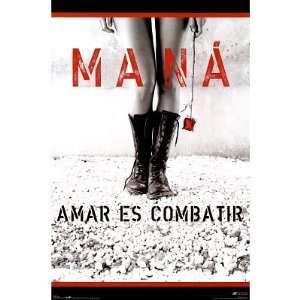  Mana (Amar Es Combatir) Music Poster Print