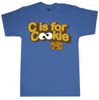 Cookie Monster T shirt Logo Muppets Tee  