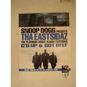  Snoop Dogg Poster Tha EastSidaz Doggy East Siders