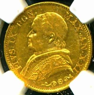   this Beautiful Gold Coin which is Much Nicer than its scan indicates
