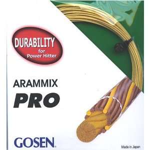  Gosen Arammix Pro 18G Tennis String