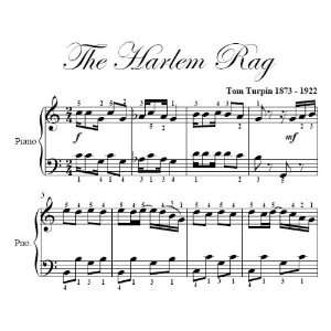   : Harlem Rag Tom Turpin Big Note Piano Sheet Music: Tom Turpin: Books