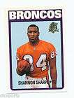 Shannon Sharpe   Denver Broncos 1996 Topps 40th Anniv