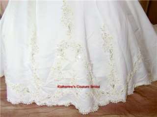 Wedding Dress Bridal Prom sz 8 Gown #802 In Stock  