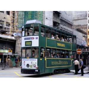 Tram, Sheung Wan, Hong Kong Island, Hong Kong, China Photographic 
