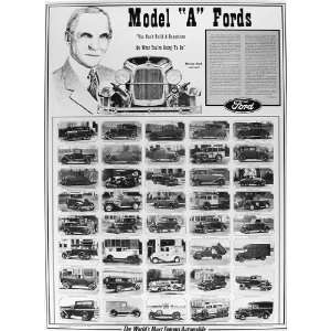 Model A Ford Wall Poster