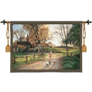 Pure Country Weavers 1543 WH Goose Girl Tapestry: Home 