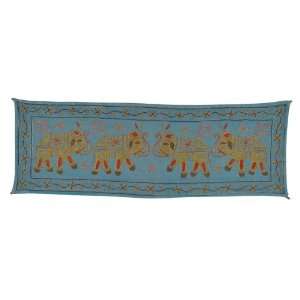  Indian Cultural Graceful Embroidered & Zari Tapestry Wall 