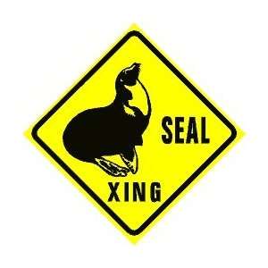  SEAL CROSSING sign * street animal zoo mammal: Home 