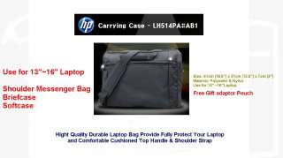 16 Inch Laptop Notebook Carrying bag case shoulder strap briefcase 