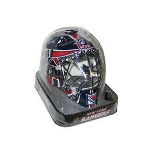  New York Rangers Mini Goalie Mask (Quantity of 6): Sports 