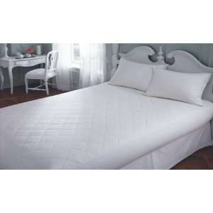  Downright 100% Cotton Top Queen Mattress Pad: Home 