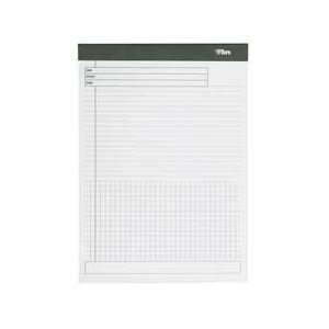  Tops Business Forms  Project Planning Pad,Ruled w/ Grid,8 