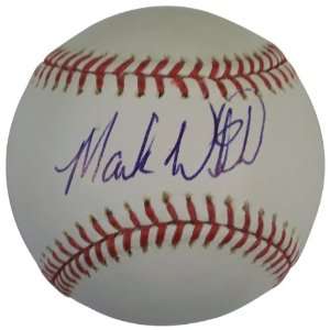   Louis Cardinals Mark Whitten Autographed Baseball: Sports & Outdoors