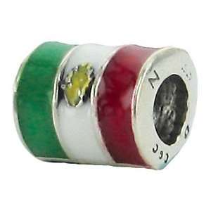  Zable Mexico Country Flags Sterling Silver Charm Jewelry