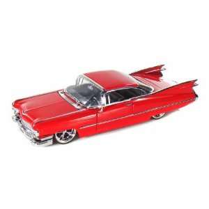  1959 Cadillac Coupe De Ville 1/24 Red Toys & Games