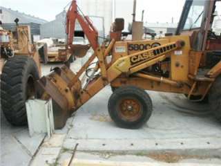 CASE 580C BACKHOE LOADER EXCAVATOR THUMB RANCH OR FARM TRACTOR LOW 