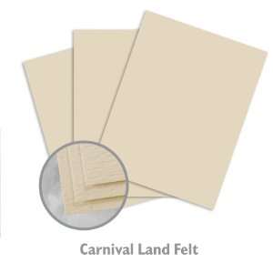  Carnival Felt Land Paper   1200/Carton
