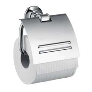   Chrome Axor Montreux Paper Holder with Cover 42036