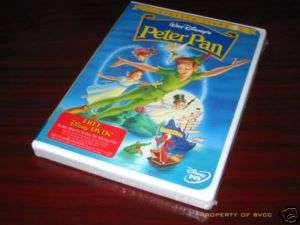 Peter Pan Limited Issue DVD Brand NEW Factory Seal  