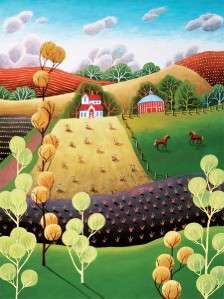ELLEN EILERS CALICO COUNTRY PUZZLE HAPPY COUNTRY LIFE  