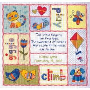   Patchwork Baby Birth Record kit (cross stitch): Arts, Crafts & Sewing