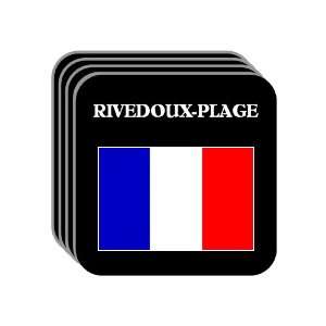  France   RIVEDOUX PLAGE Set of 4 Mini Mousepad Coasters 