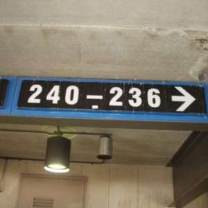  (Left Arrow) 240 227 Section Sign From Giants Stadium 