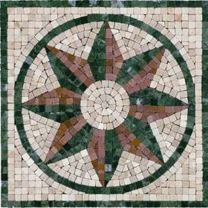  Shaw Floors CS61A 00300 Mini Star Medallion Tile Accent in 