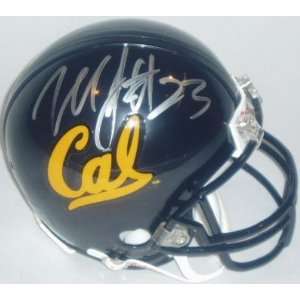  Marshawn Lynch Autographed Mini Helmet   Cal Golden Bears 