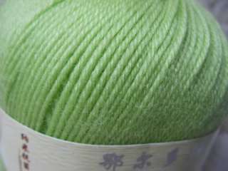   Soft Skeins Cashmere Wool Knitting Yarn Lot;DK;200g; Green;401  