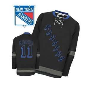New York Rangers Black Ice Jersey Mark Messier Hockey Jersey:  