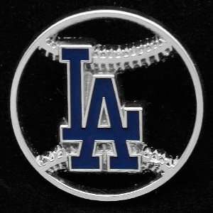  Los Angeles Dodgers Cut Out Logo Pin