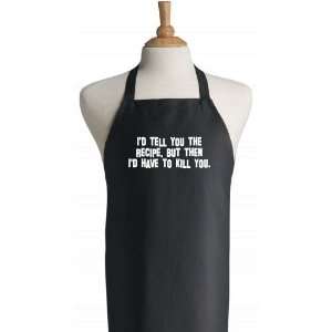  Id Tell You The Recipe Cute Black Kitchen Aprons