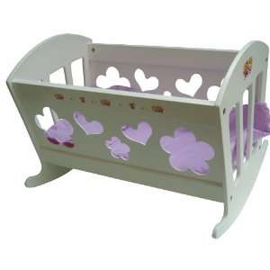  DOLL CRADLE 19 Wooden Furniture By Golden Keepsakes Toys 