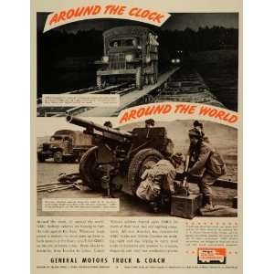  1942 Ad General Motors Truck Coach WWII War Production 